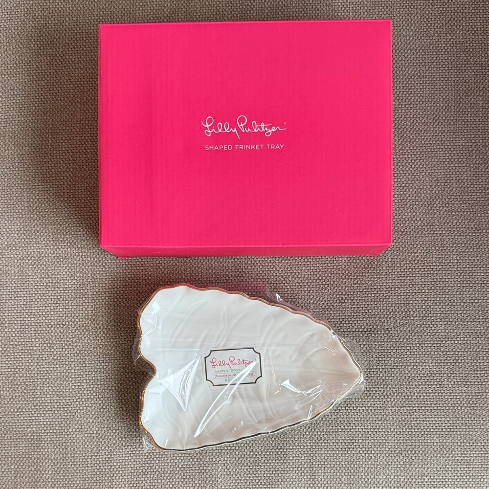 Lilly Pulitzer Leaf Trinket Dish